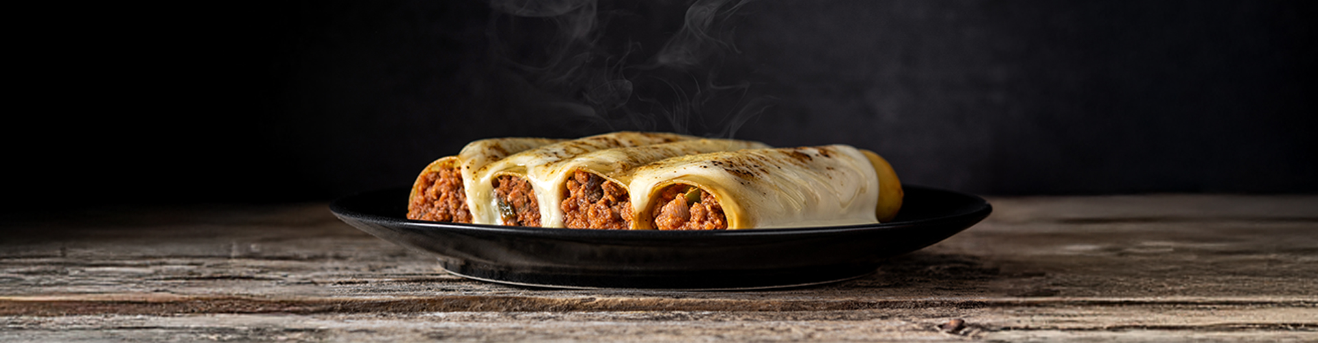 Rollo de lasagna de carne